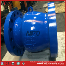 Cast Steel Lcb Non Slam Nozzle Type Check Valve